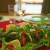Repas à bord du bateau LE MARTIN PECHEUR sur le Delta du Danube